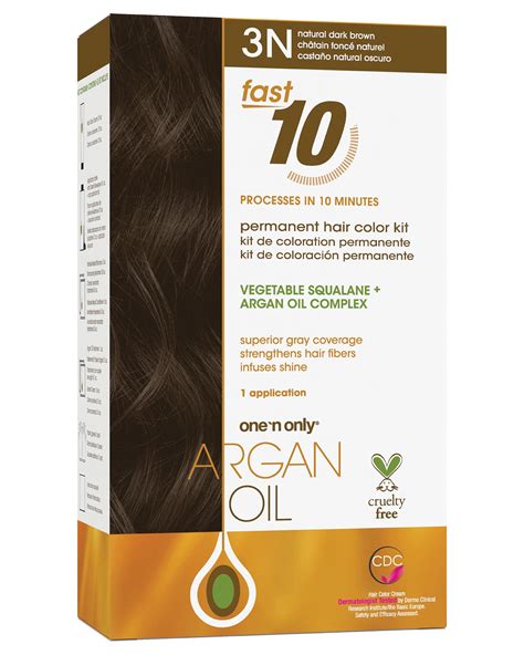 argan oil one n only hair dye